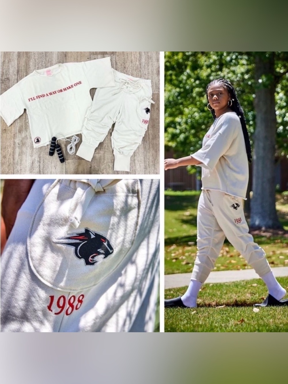 Free People Rare On Chill Tee & Jogger Set